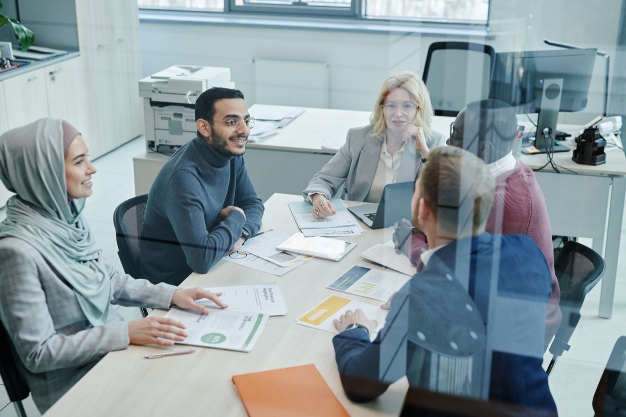 Team der CDH computing im Büro in Greven